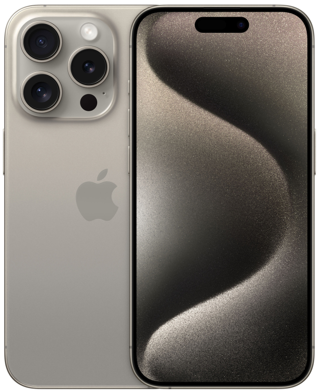 Смартфон Apple iPhone 15 Pro 256GB Natural Titanium - купить в plenka-svetlica, цена на Мегамаркет
