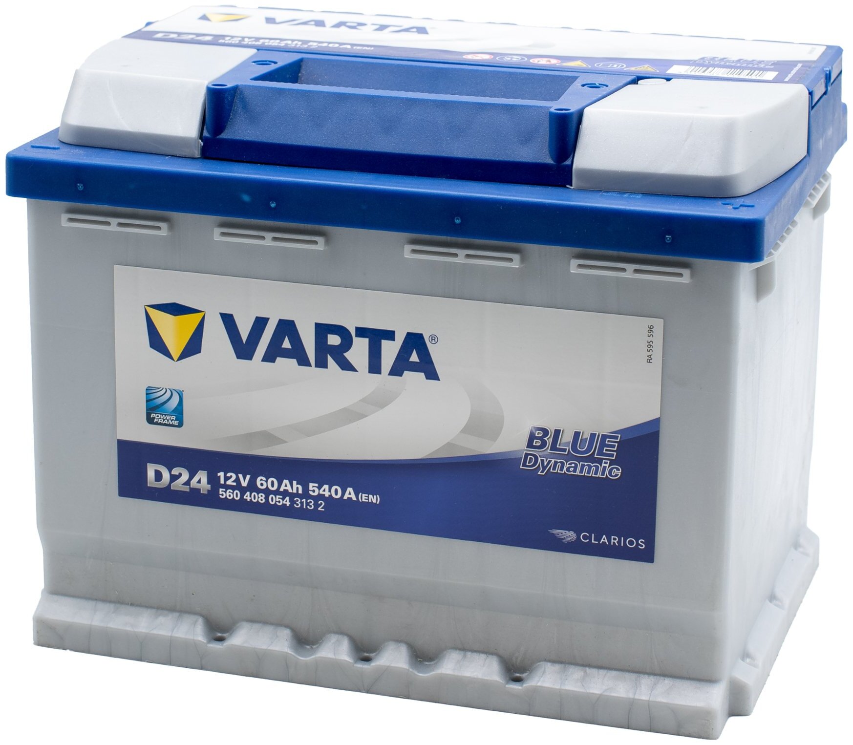 Купить аккумулятор VARTA Blue Dynamic (D24) 60 Ач 540 А обратная полярность, цены на Мегамаркет | Артикул: 100058629650