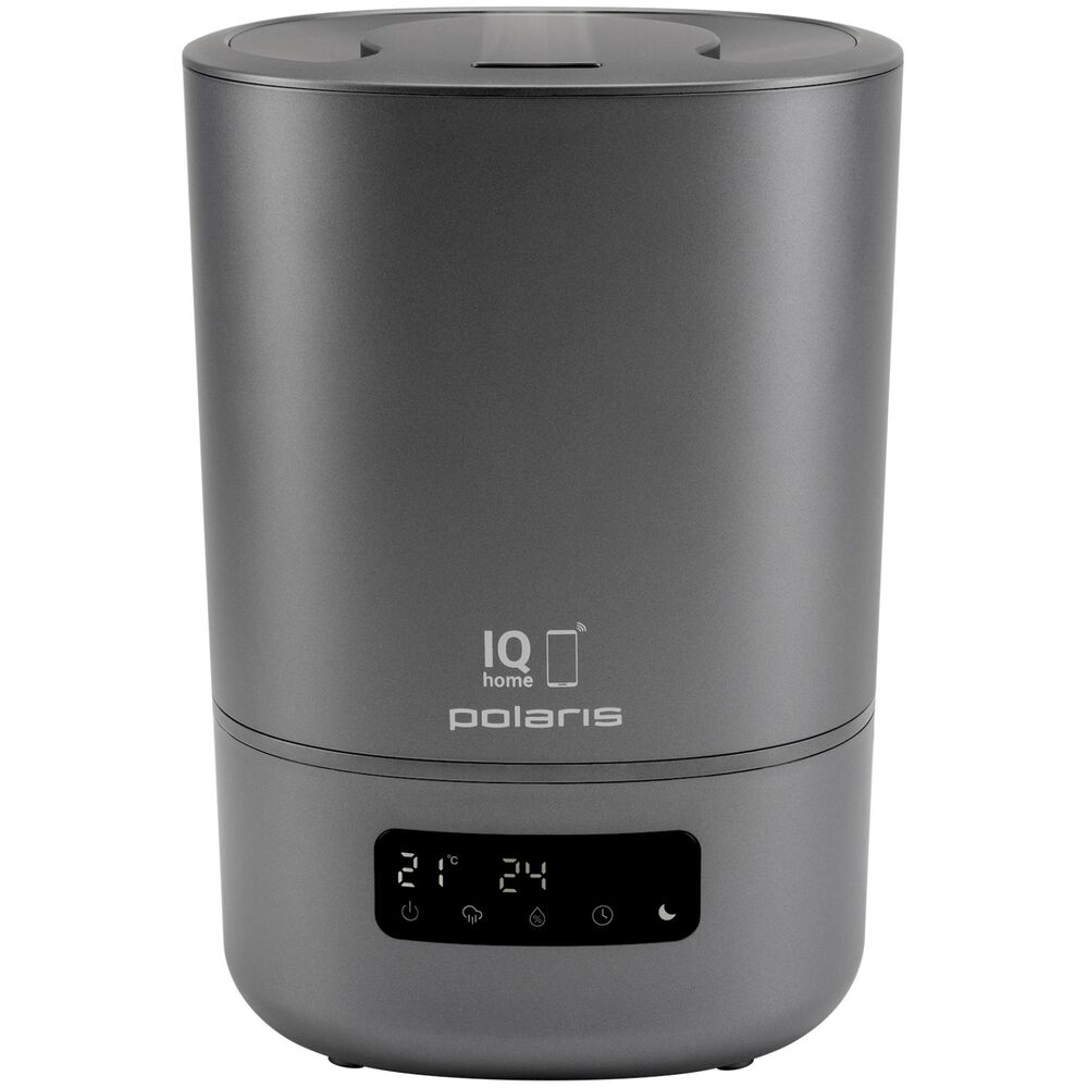 Воздухоувлажнитель Polaris PUH 8080 WiFi IQ Home серый, купить в Москве, цены в интернет-магазинах на Мегамаркет