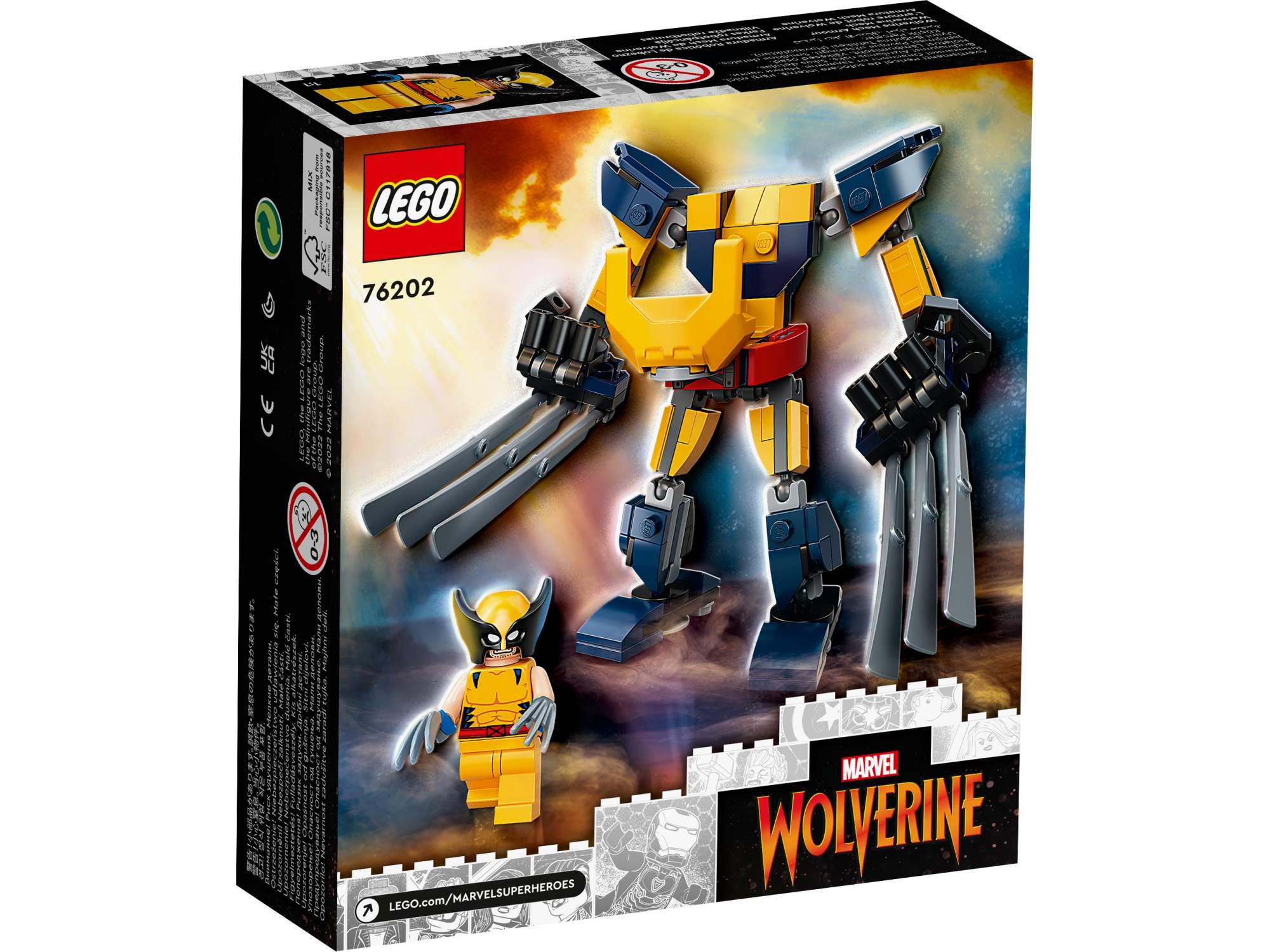 Lego hot sale robot marvel