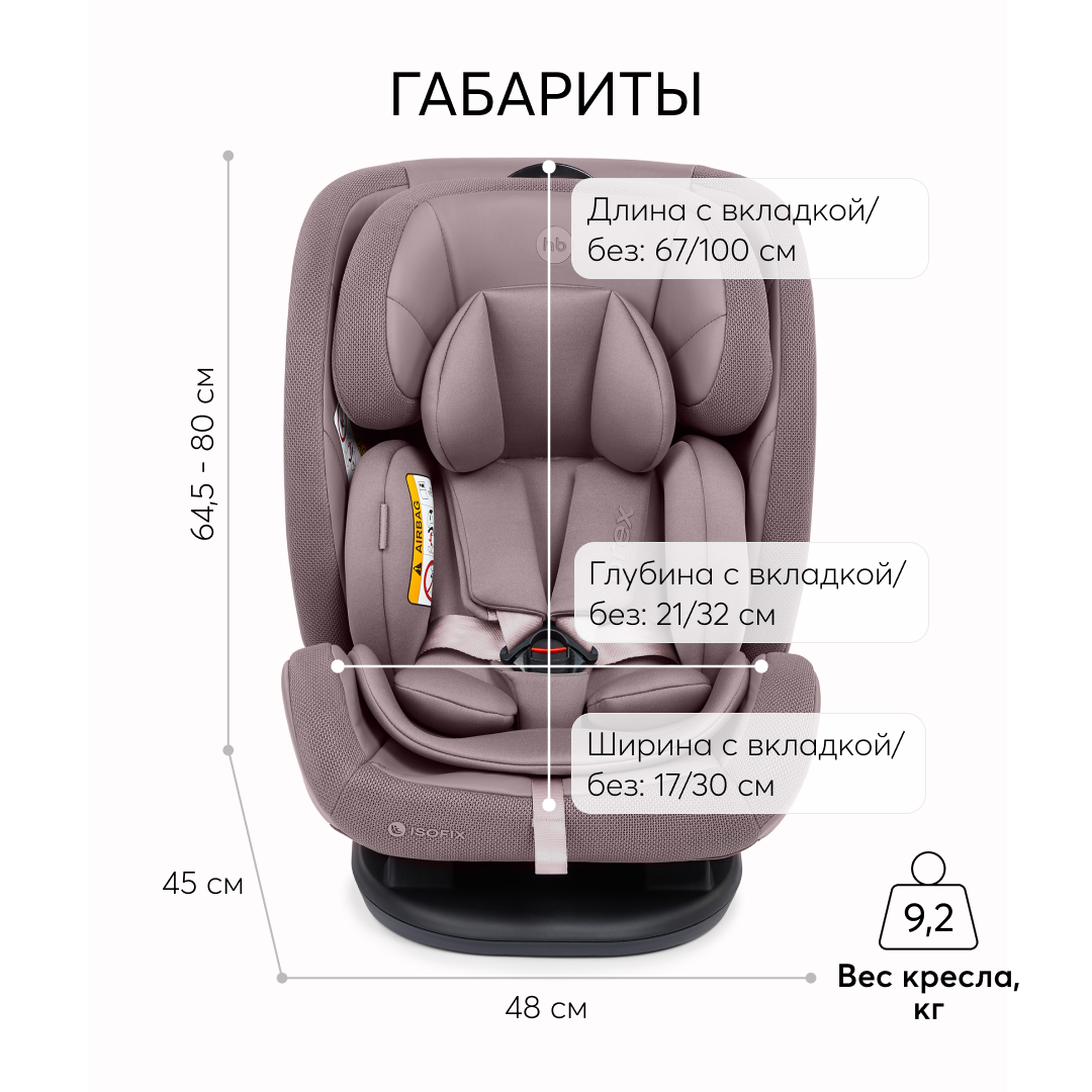 Кресло happy baby isofix