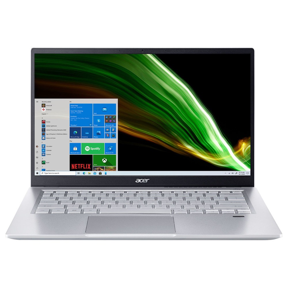 Ноутбук Acer серебристый (129998)