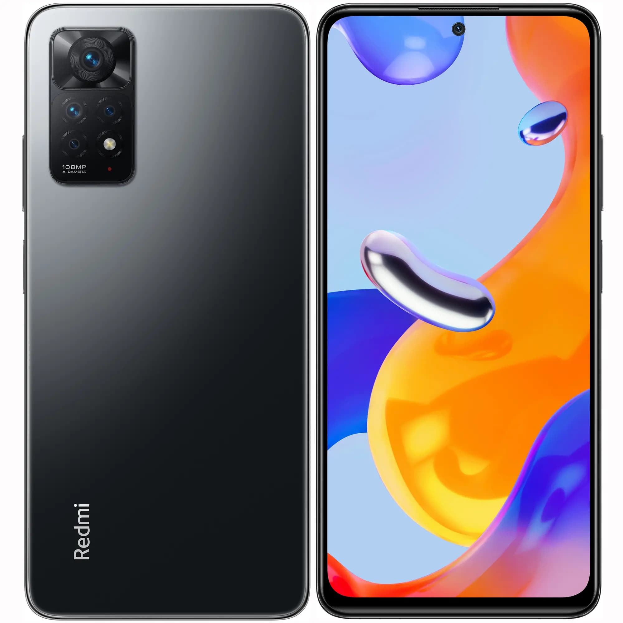 Смартфон Xiaomi Redmi Note 11 Pro 8/128GB Graphite Gray (38021) - купить в АШАН - СберМаркет, цена на Мегамаркет