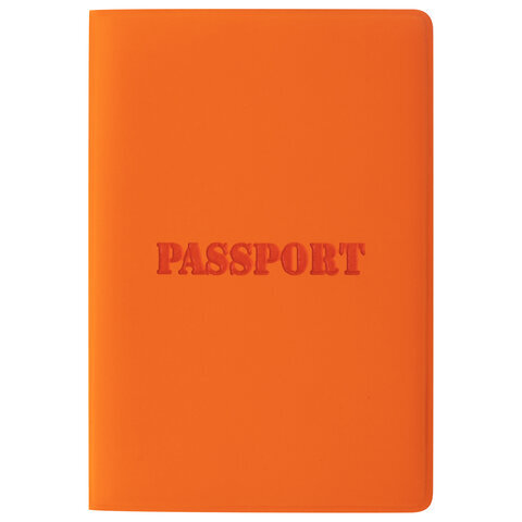 Обложка для паспорта женская Staff 237606 рыжая