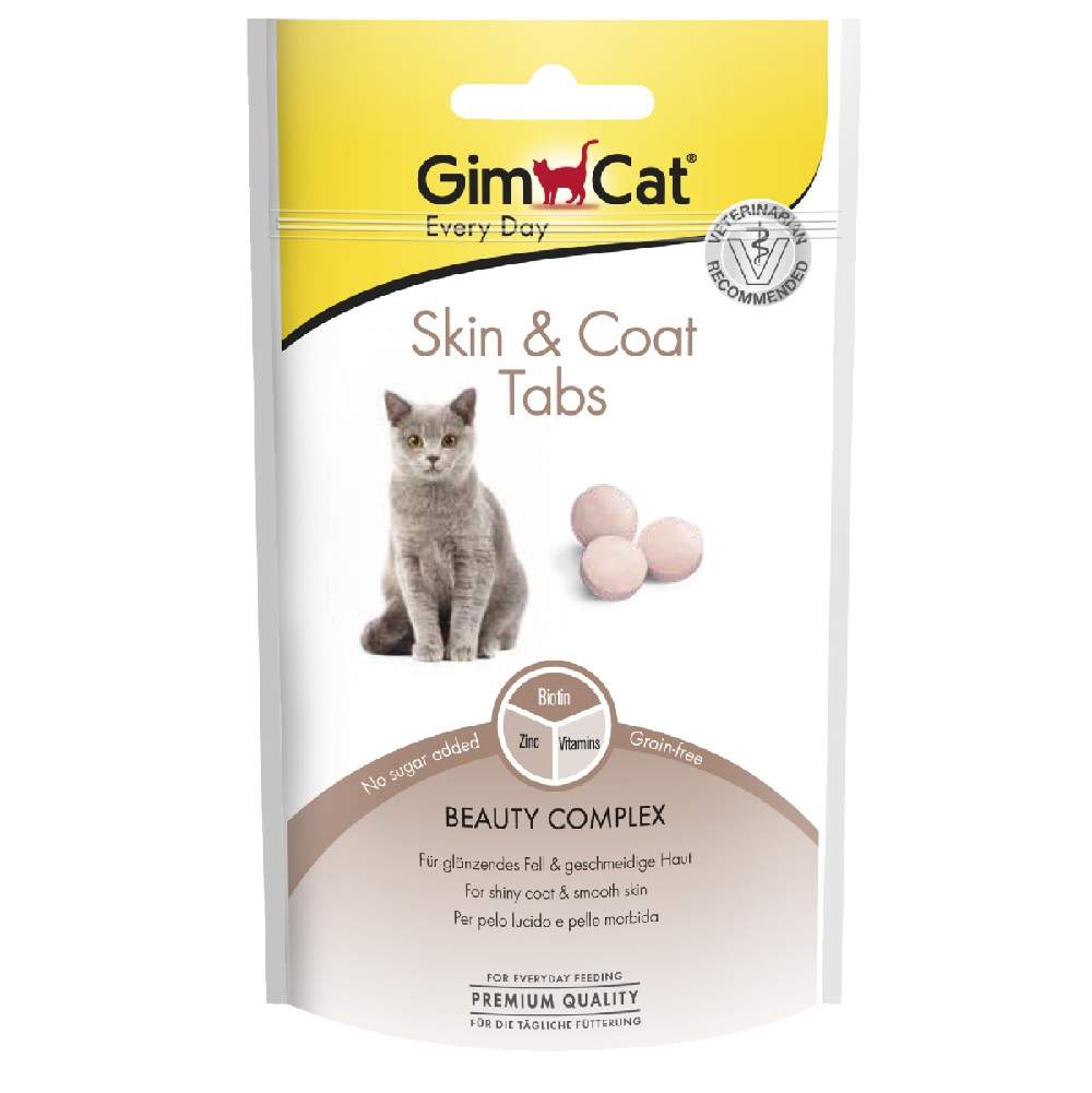 Витамины для кошек Gimpet Skin and Coat Tabs 40 г