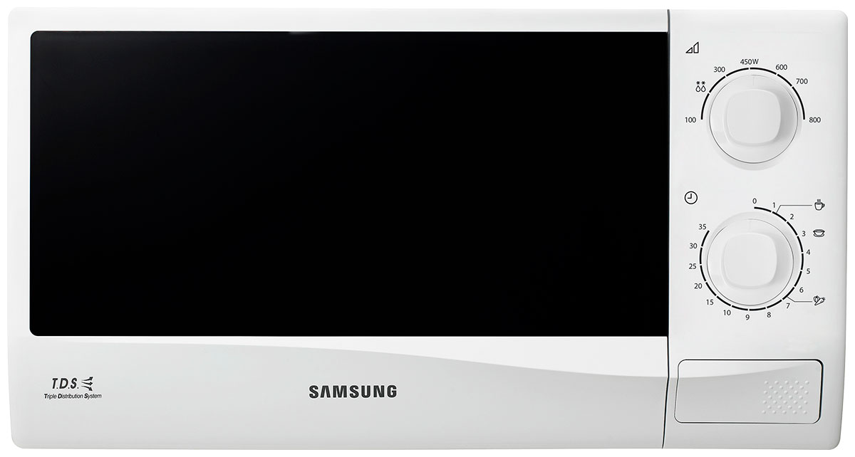 Микроволновая печь соло Samsung ME81KRW-2 белый, купить в Москве, цены в интернет-магазинах на Мегамаркет