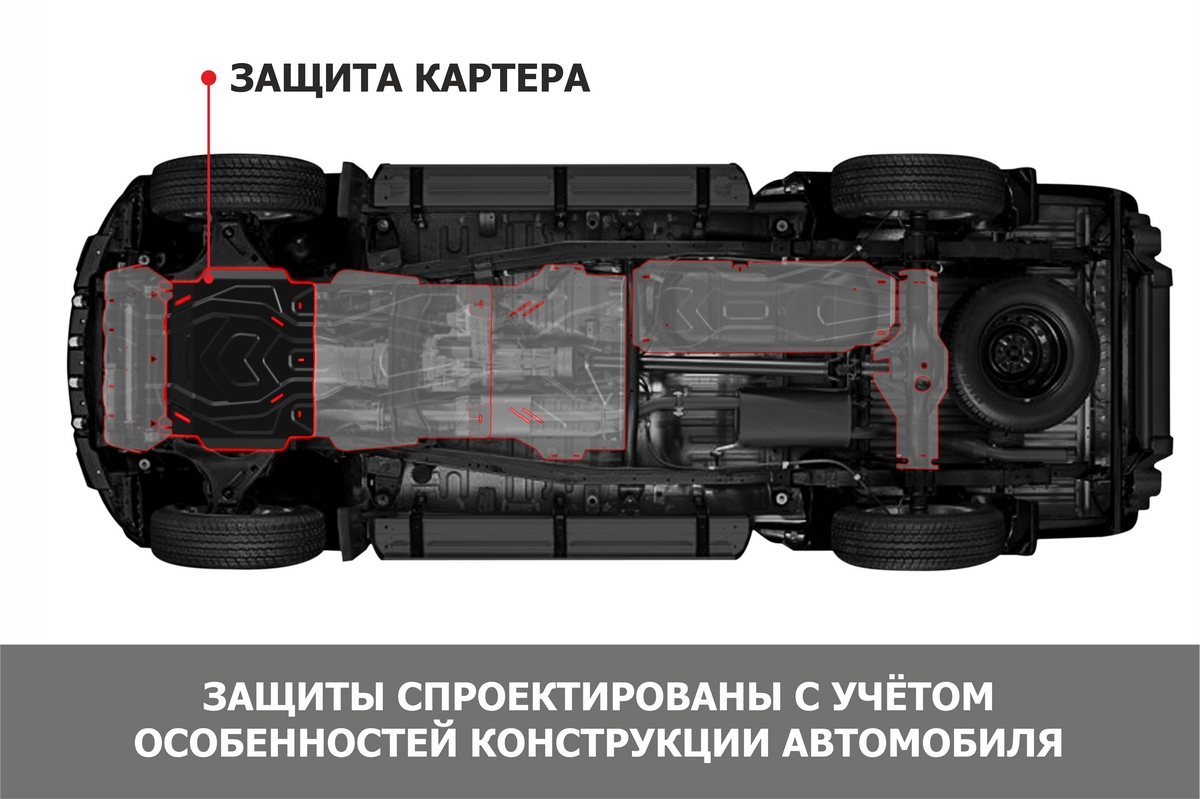 Купить защита картера АвтоБроня для Great Wall Hover H5 2011-2016, сталь  1.8 мм, 111.02001.3, цены на Мегамаркет | Артикул: 100000388421