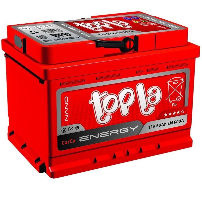 Купить аккумулятор автомобильный TOPLA Energy 60 Ач прямая полярность, цены на Мегамаркет | Артикул: 600015820987