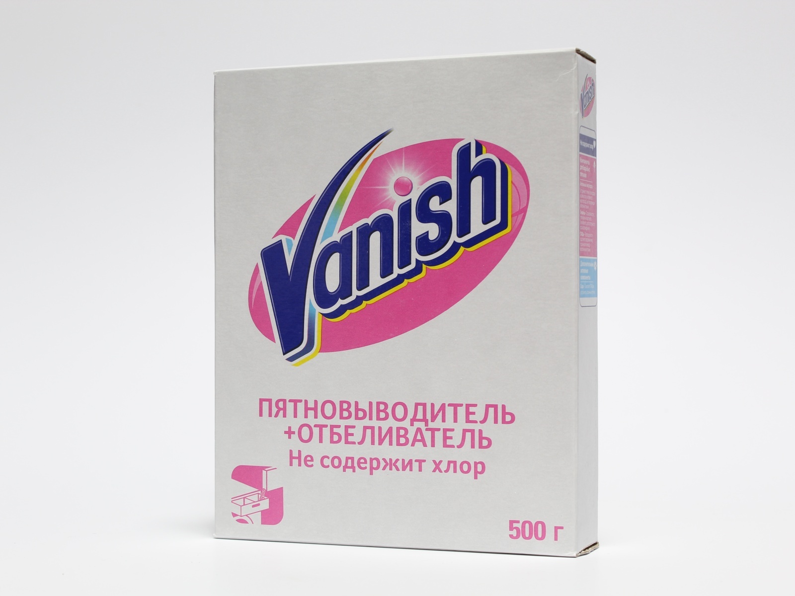 Пятновыводитель+отбеливатель Vanish 500 гр. - купить в Мегамаркет МСК Подольск (со склада МегаМаркет), цена на Мегамаркет