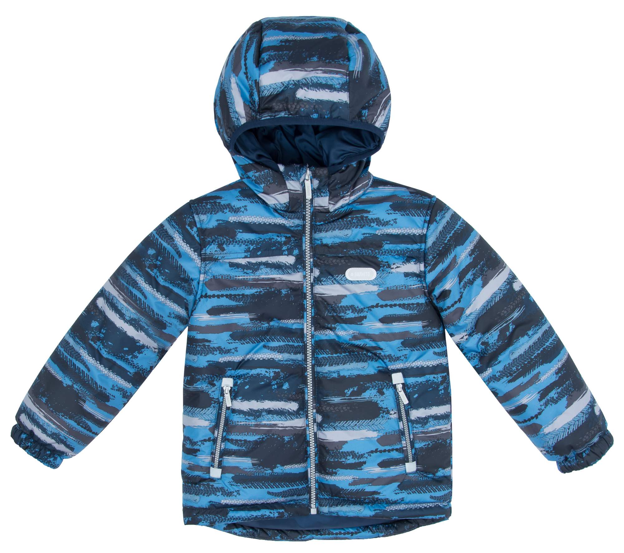 Куртка детская Barkito W19B4003P цв. темно-синий р. 104