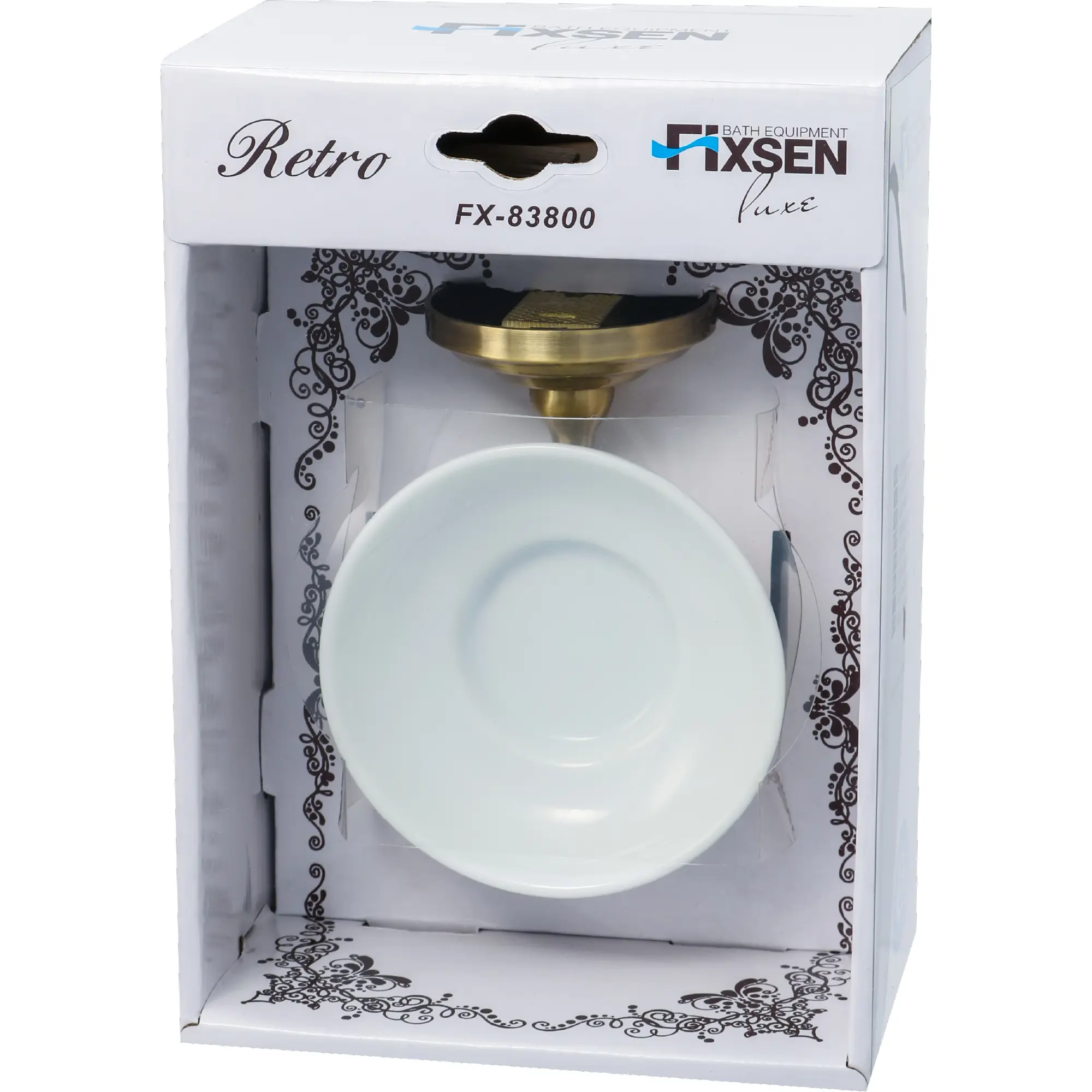 Fixsen "RETRO" Мыльница керамика FX-83808 (к/к 10) — купить в Алматы
