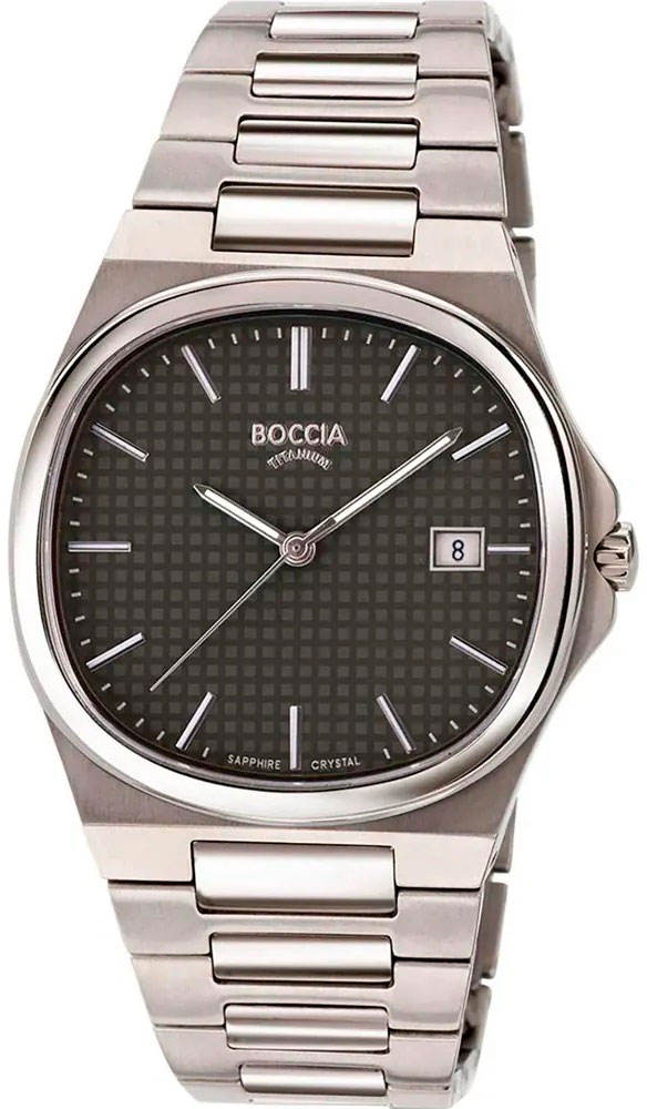 Наручные часы мужские Boccia Titanium 3657-04 - купить, цены на Мегамаркет