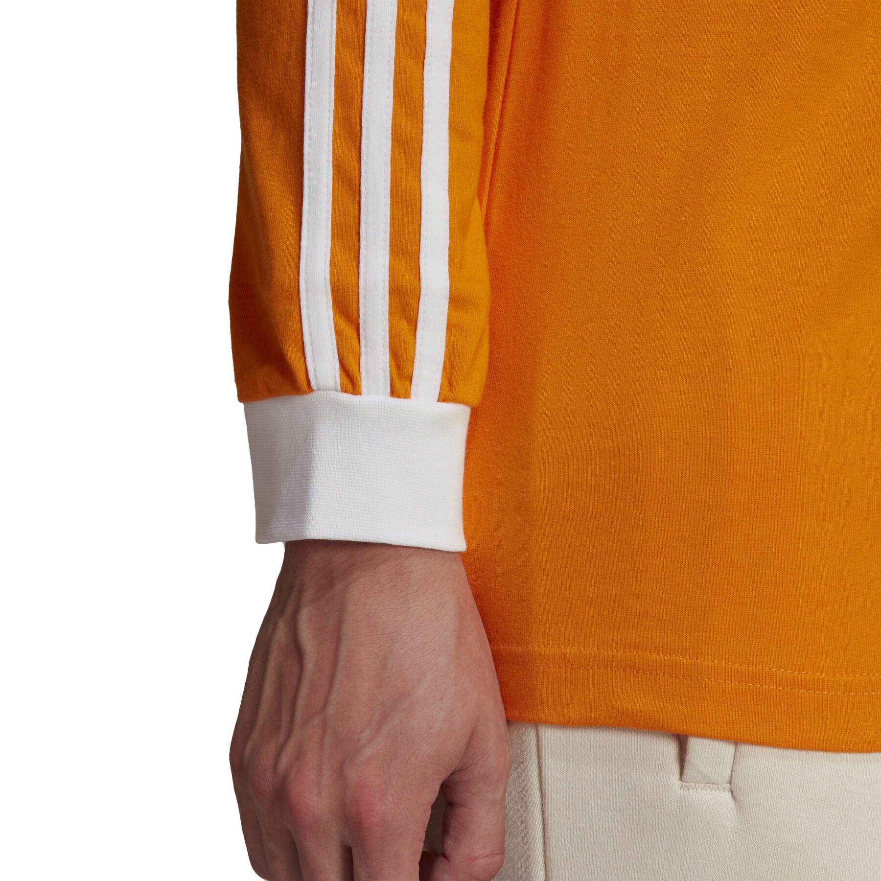 Adidas 3 stripes hot sale ls tee