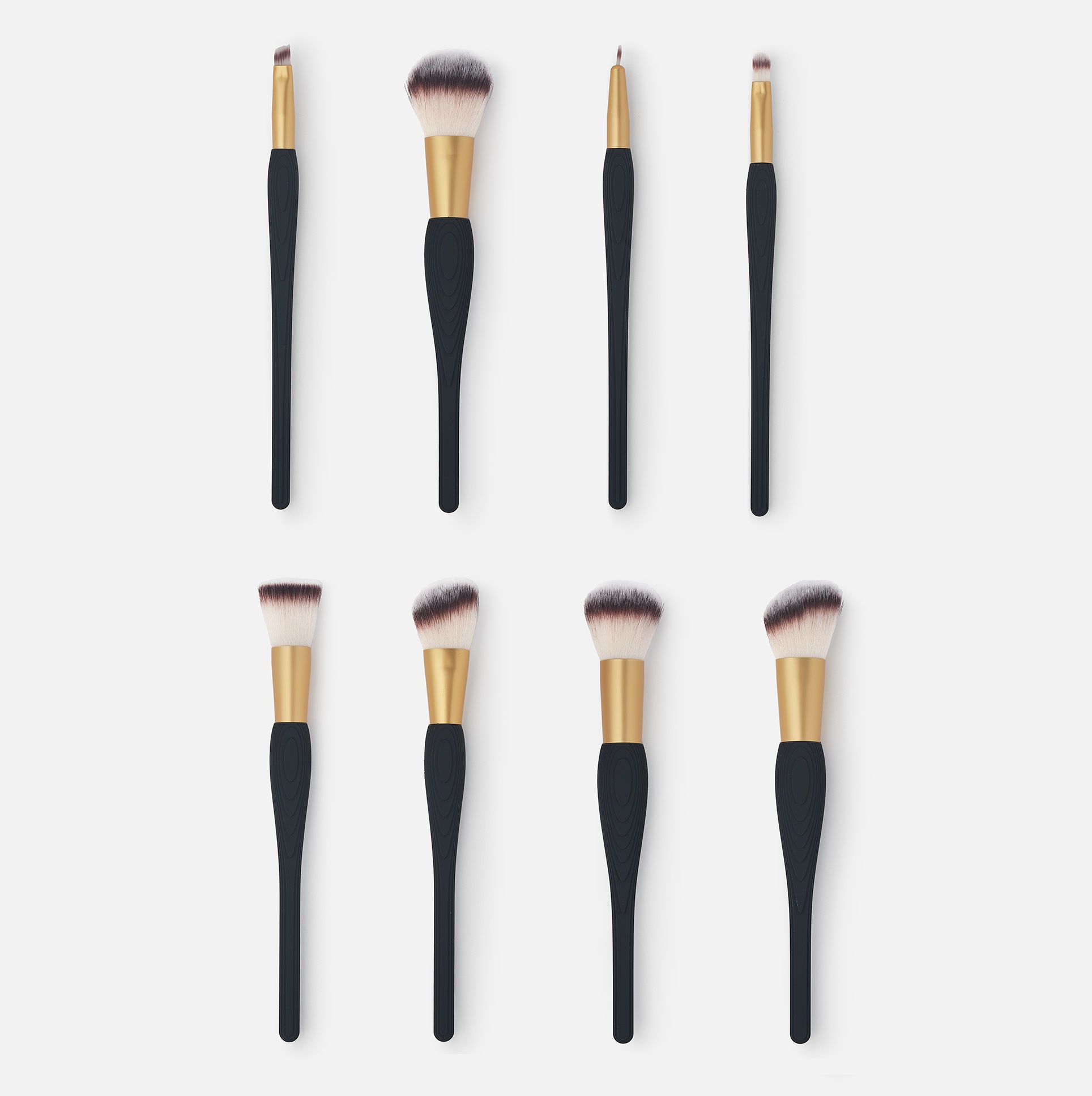 Набор кистей для макияжа RAFFINI Cosmetic Brush черные 8 шт. - купить в Мегамаркет Москва Пушкино, цена на Мегамаркет