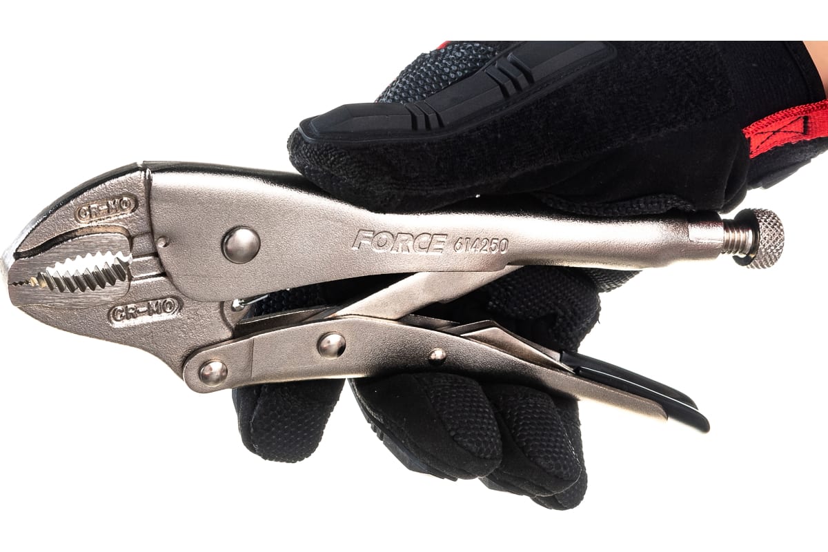 FORCE '614250 Тиски ручные струбцина 10 L=250мм 1шт купить в интернет ...