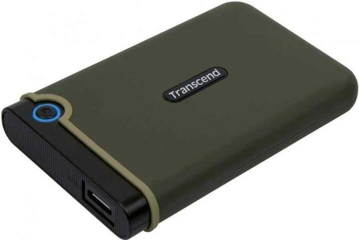 Внешний жесткий диск Transcend StoreJet 25M3G 2 ТБ (TS2TSJ25M3G) - купить в A-mobile, цена на Мегамаркет