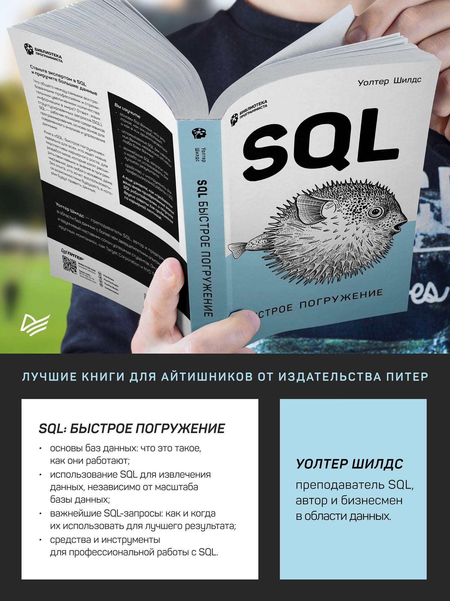 SQL: быстрое погружение - купить компьютерные технологии и программирование  в интернет-магазинах, цены на Мегамаркет | 978-5-4461-1835-9