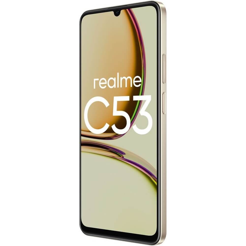 Смартфон Realme C53 6/128 ГБ золотой - отзывы покупателей на маркетплейсе  Мегамаркет | Артикул: 600013200804