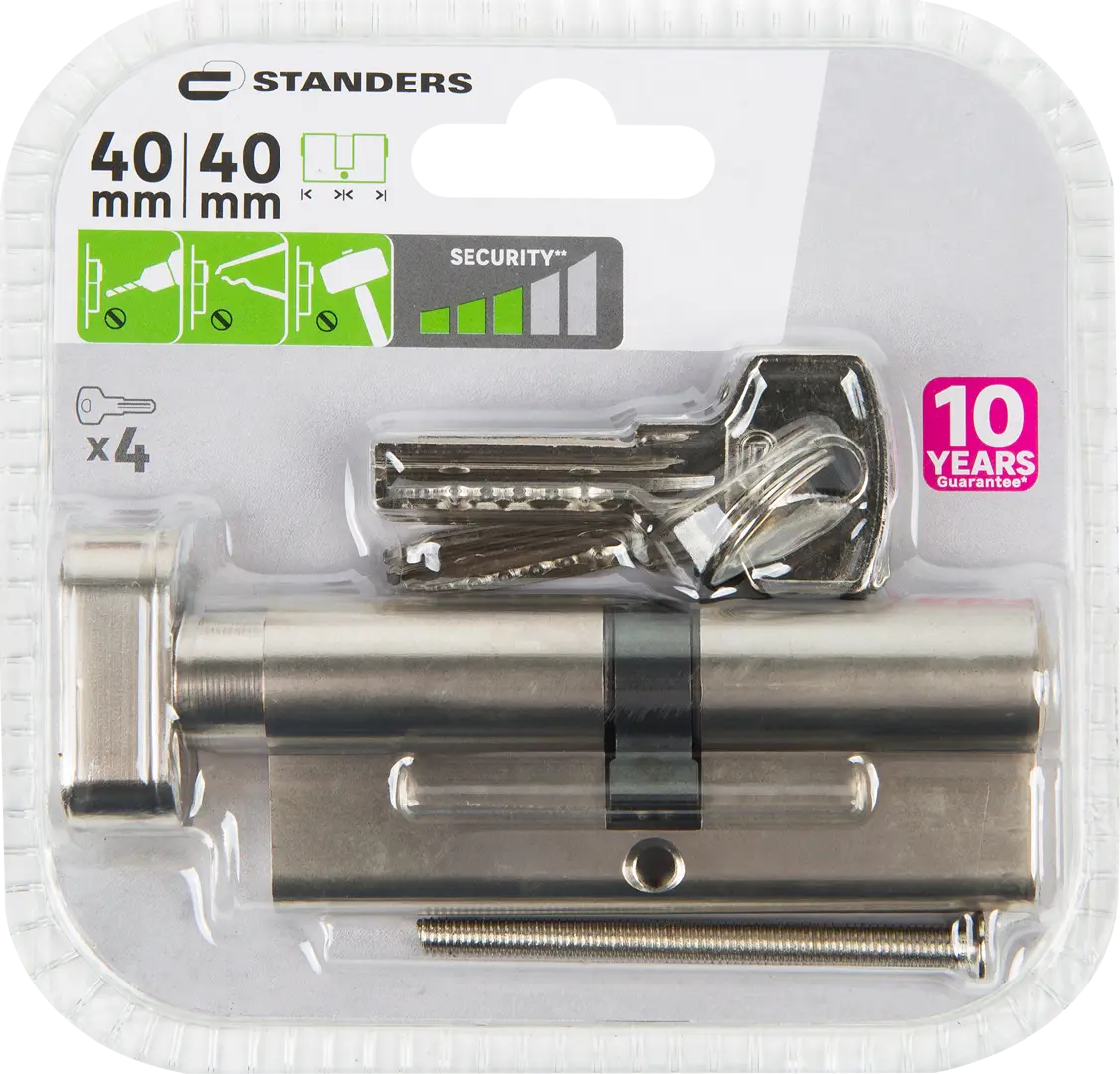 Сердцевина замка 80мм. 82625287цилиндр standers ttbl1-4040nbns, 40x40 мм, ключ/вертушка, цвет никель. Цилиндр wilka carat s3. Направл. Stenders цилиндр 40х40.