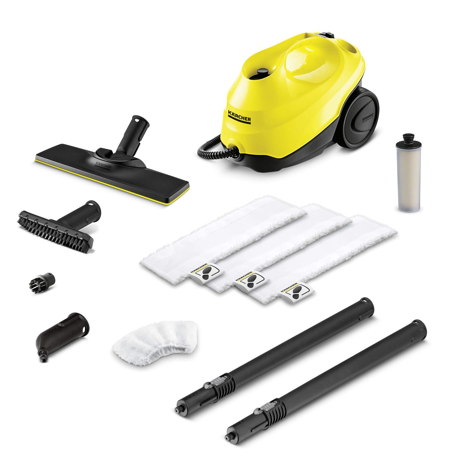 Пароочиститель Karcher SC 3 EasyFix Limited Edition желтый, купить в Москве, цены в интернет-магазинах на Мегамаркет