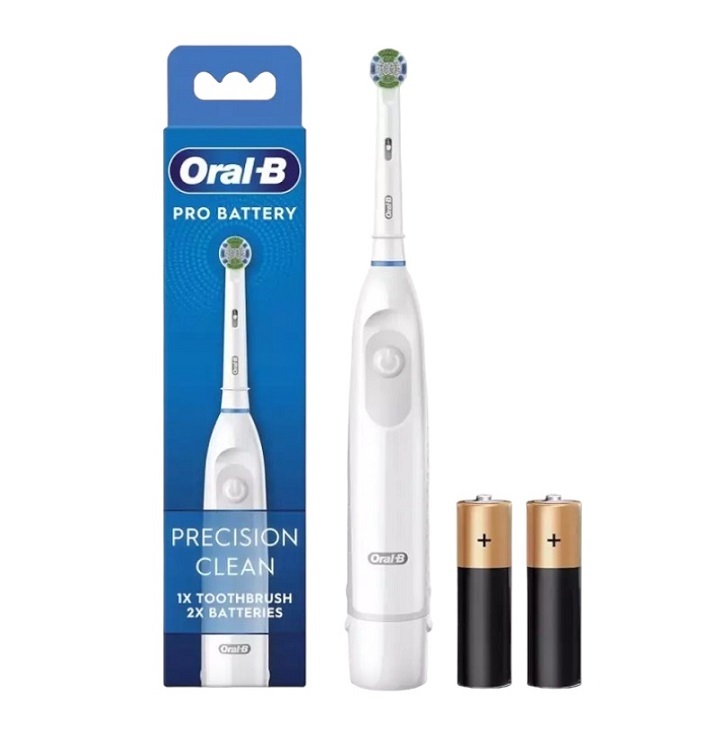 Электрическая зубная щетка Oral-B Precision Clean Pro белая, купить в Москве, цены в интернет-магазинах на Мегамаркет