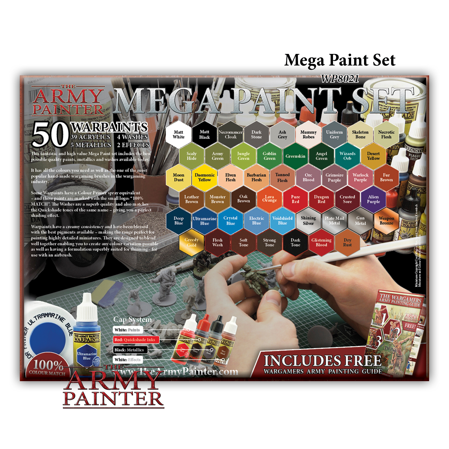 Краска для моделизма Army Painter Warpaints Mega Paint Set III 18 мл