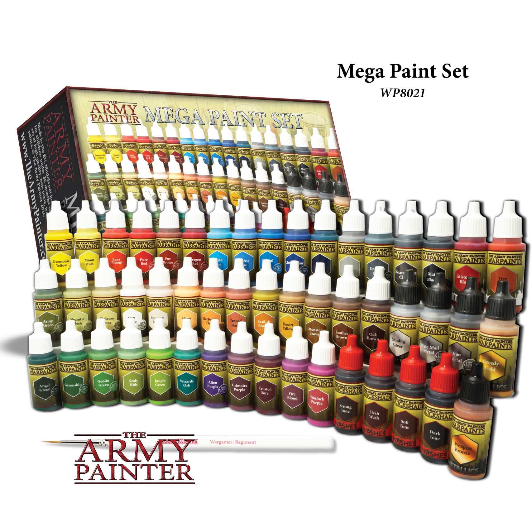 Краска для моделизма Army Painter Warpaints Mega Paint Set III 18 мл