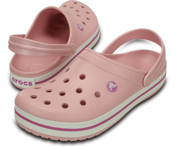 Тапки кроссы. Crocs Crocband Clog. Сабо крокс женские. Кроксы пудровые.