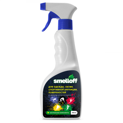 Средство для удаления запаха SmellOFF от запаха пота 0.5 л