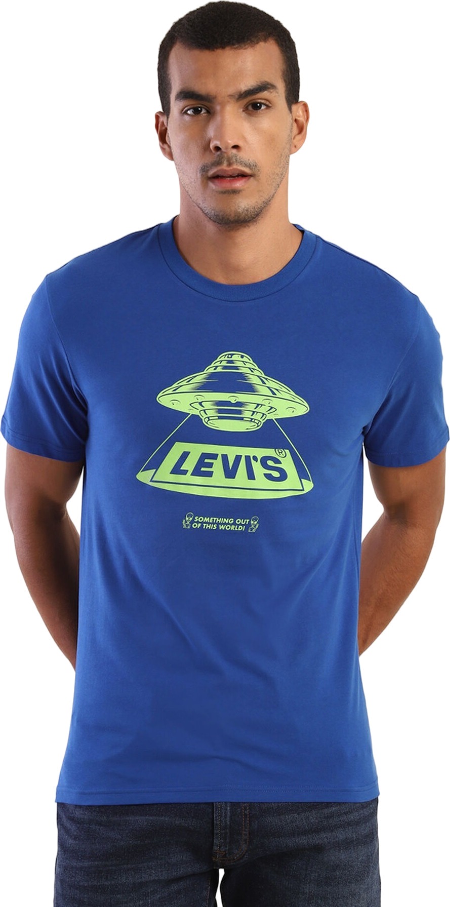 Футболка мужская Levis 16960-0669 синяя XL – купить в Москве, цены в интернет-магазинах на Мегамаркет