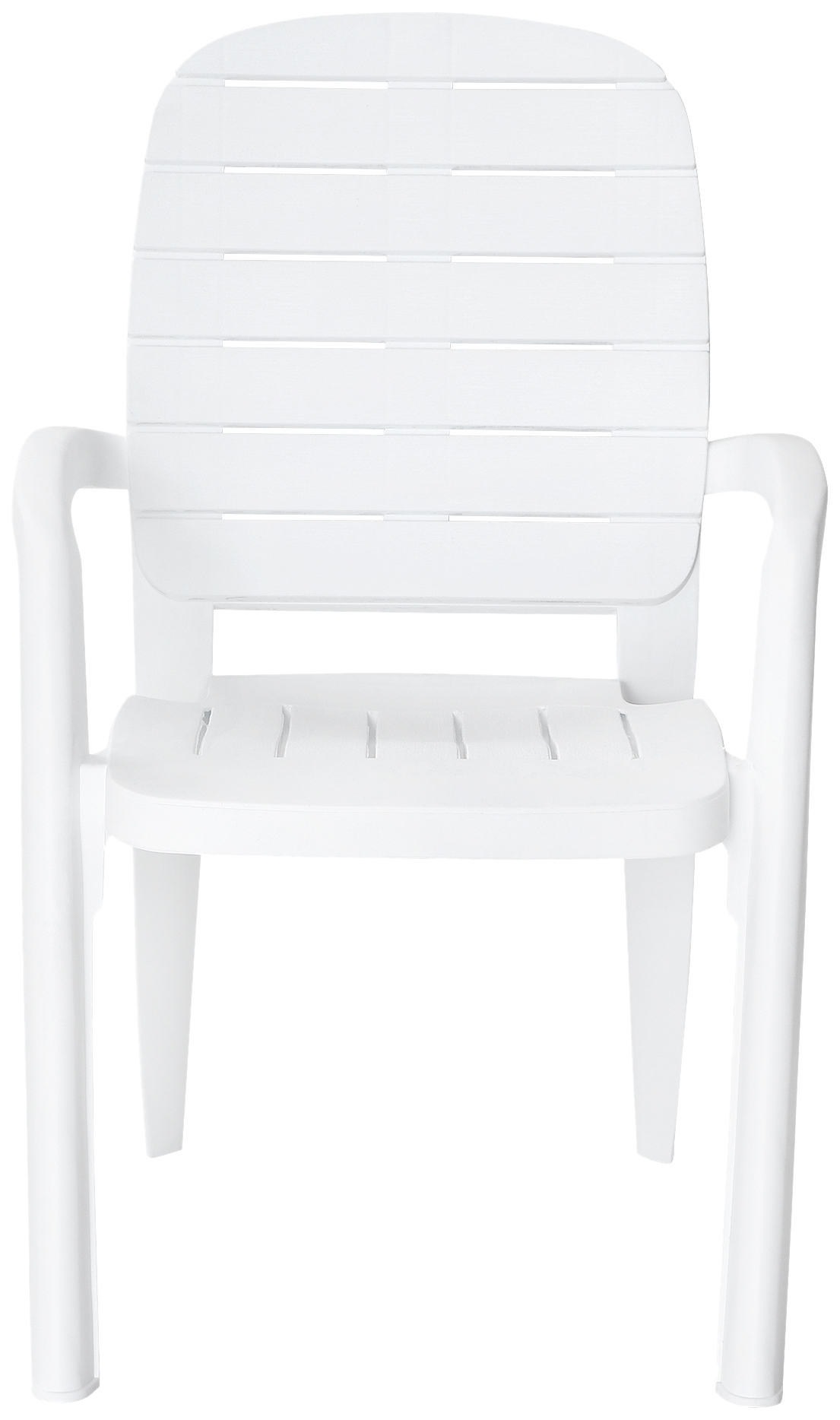 Садовое кресло Элластик-Пласт Прованс white 58х60х91,5 см