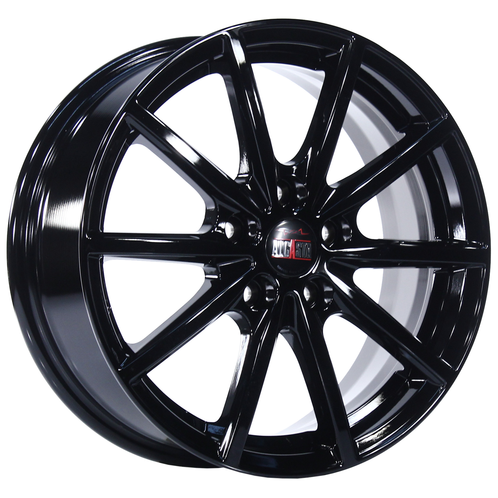 Колесный диск R17 5x114,3 7J ET47 D67,1 Alcasta M61 BLACK - купить в Москве, цены на Мегамаркет