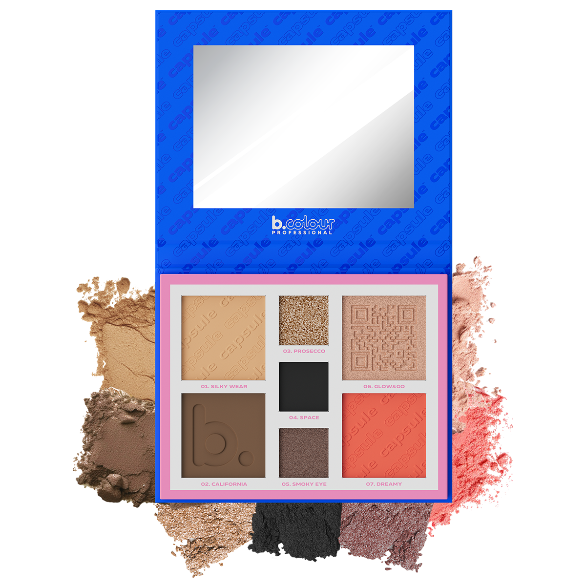 Купить палетка для контуринга 7 Days B.Colour Contouring Palette тон 01 Secret weapon 25,39 г, цены на Мегамаркет | Артикул: 100067893871