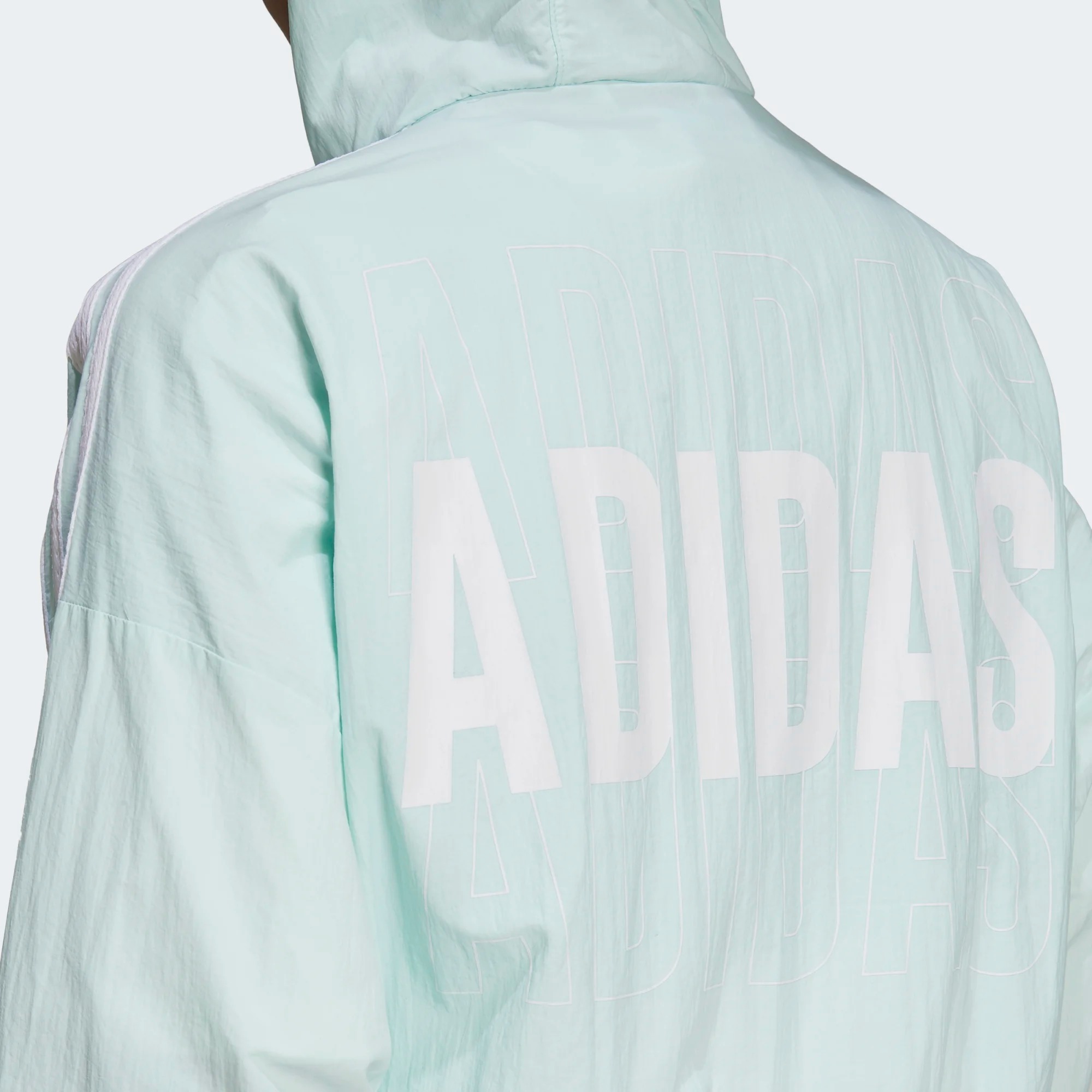 Adidas mint 2025 green windbreaker