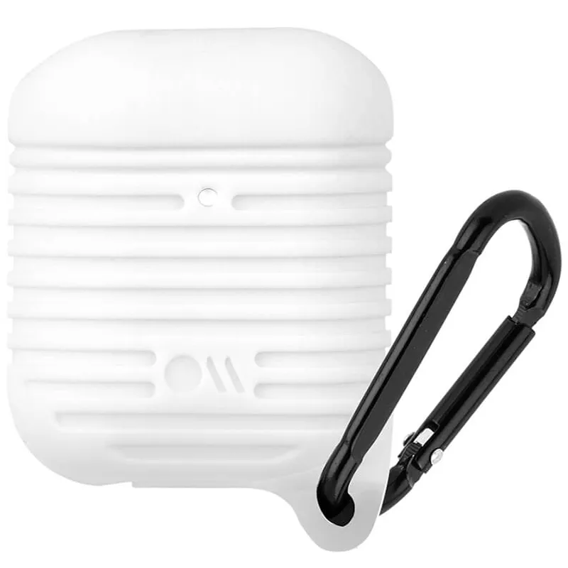 Чехол Case-Mate CM041626 для Apple AirPods 1 / 2 Water Resistant White/Black