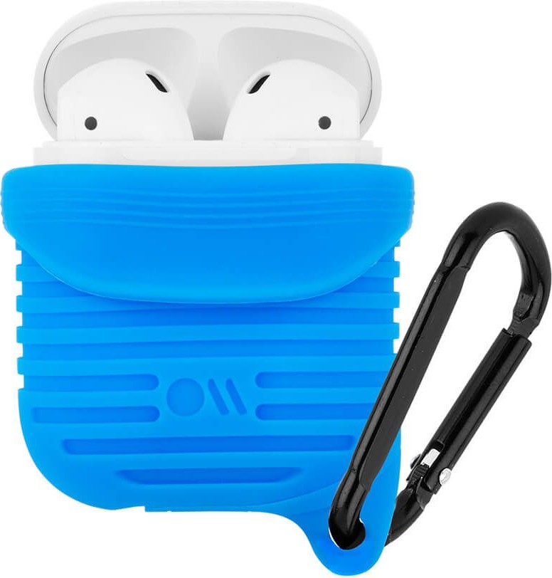 Чехол Case-Mate CM041622 для Apple AirPods 1 / 2 Water Resistant Blue/Black