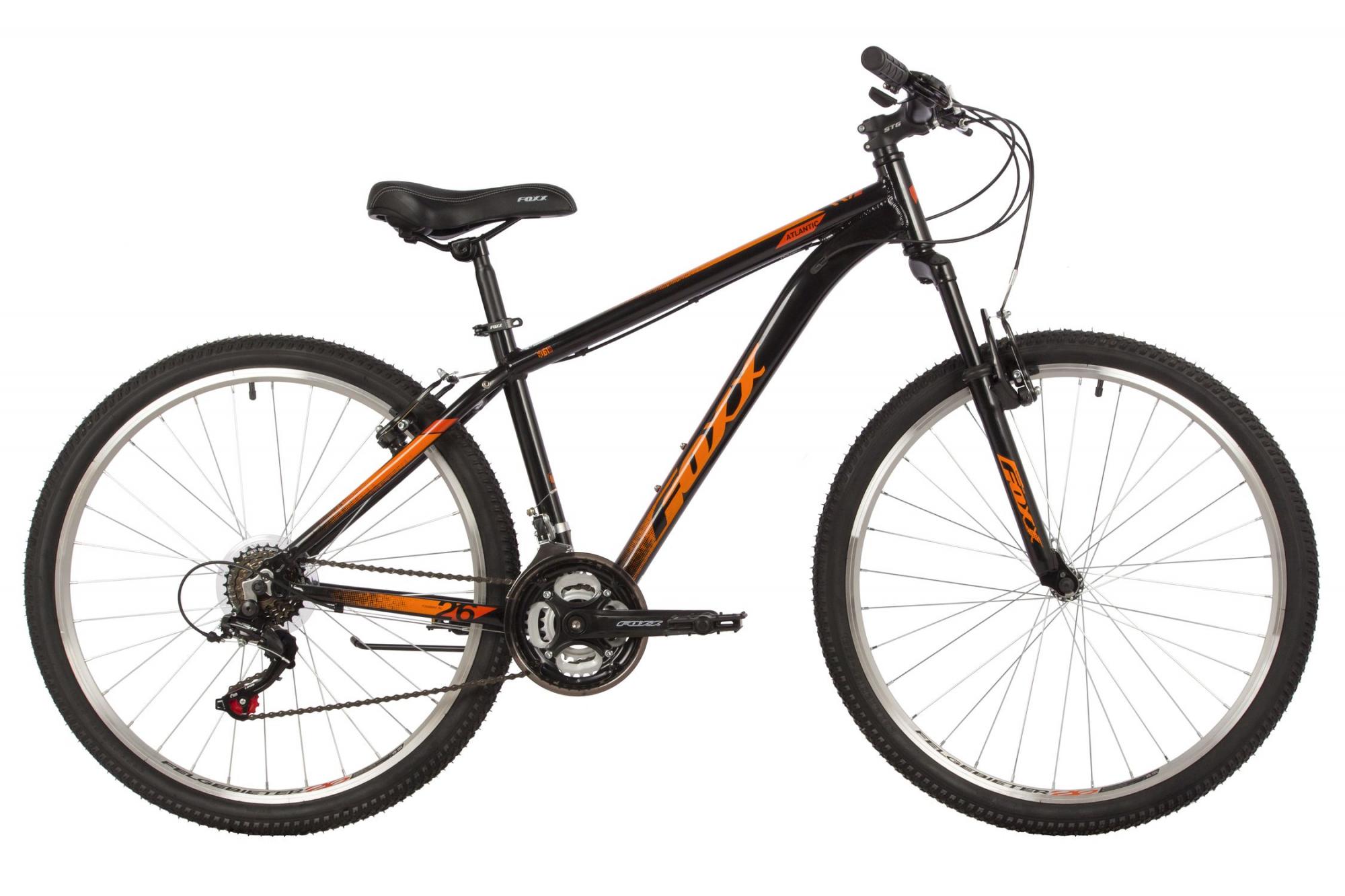 Велосипед Foxx Atlantic 2022 16" черный - купить в Мегамаркет МСК Подольск, цена на Мегамаркет