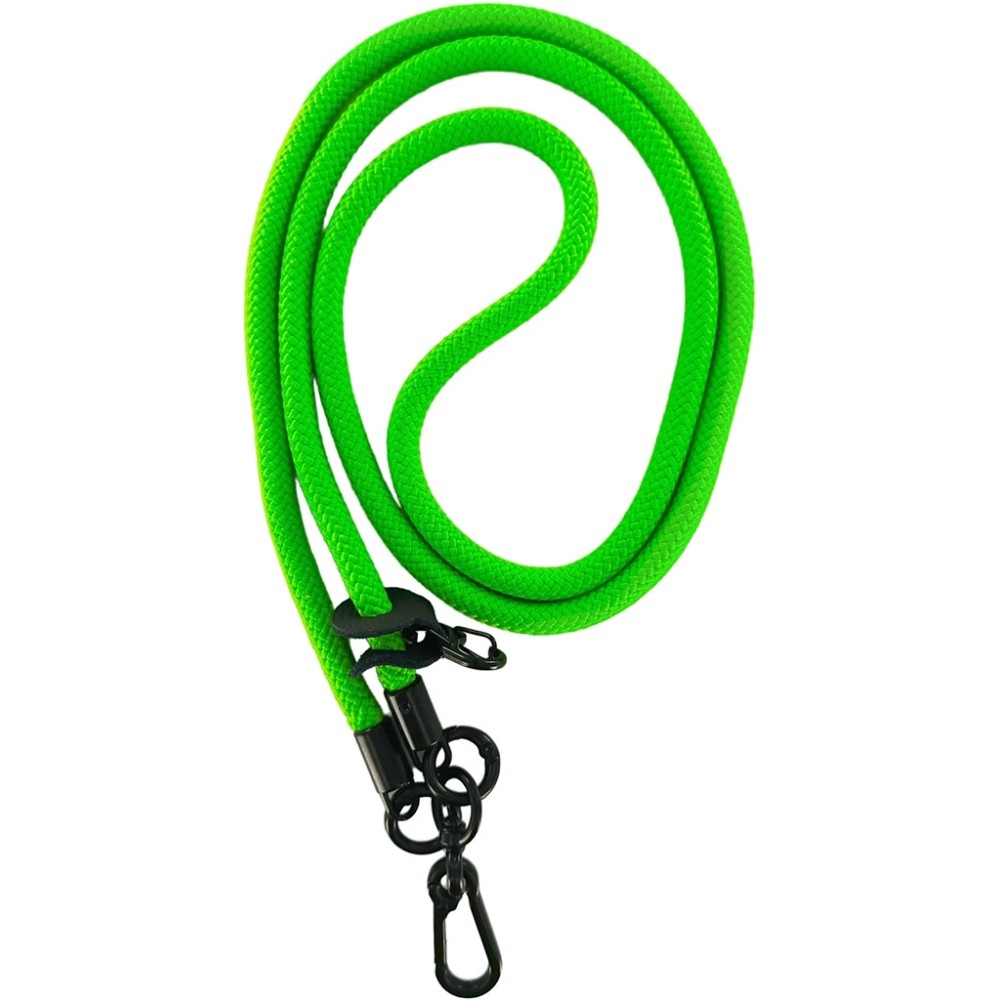 Шнурок Krutoff Нейлон для телефона и ключей 1.2m Green №1
