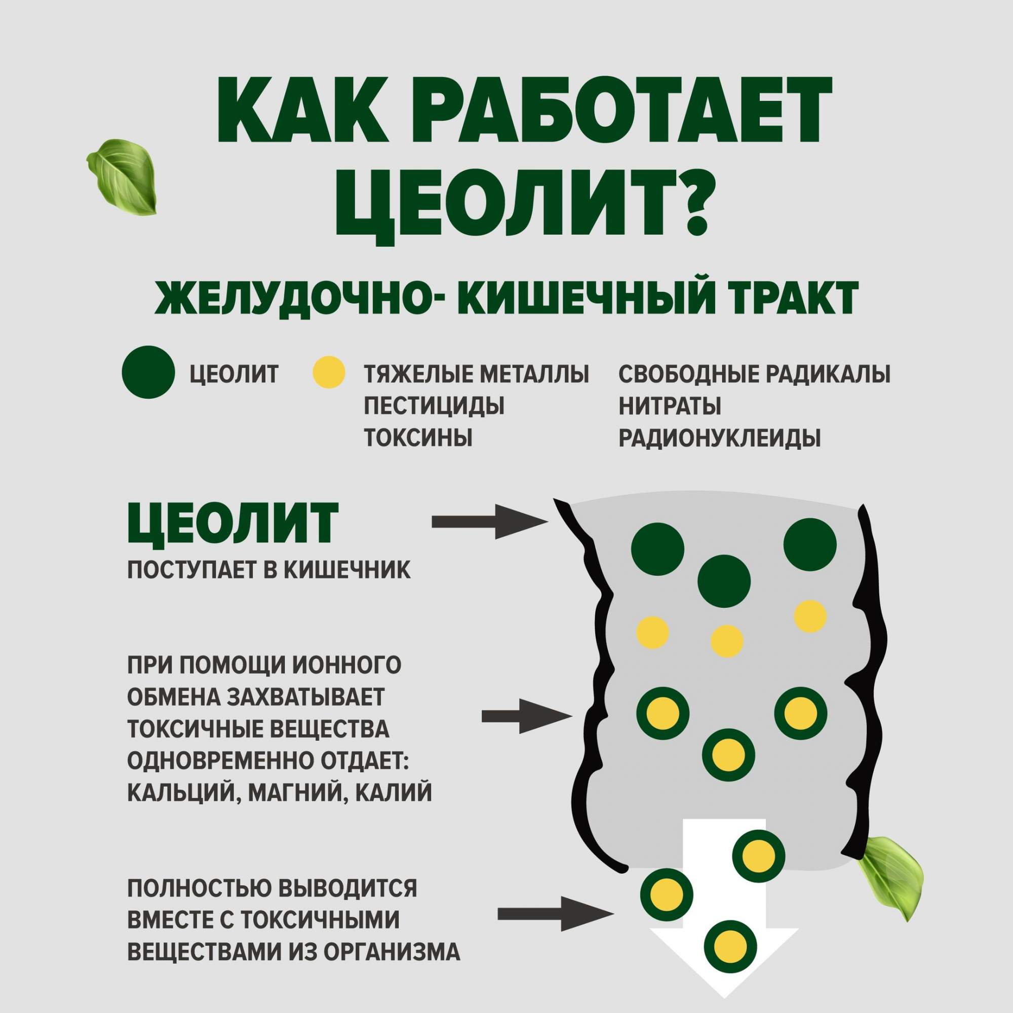 Цеолит пищевой Озон