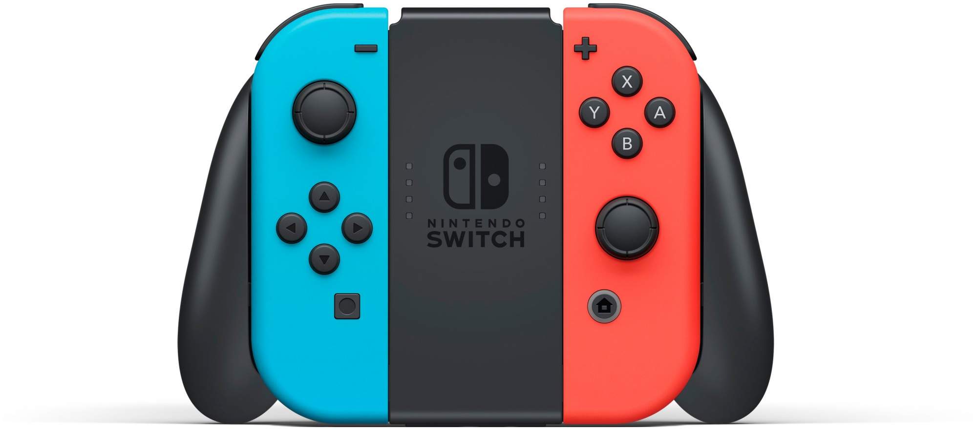 Игровая приставка Nintendo Switch OLED 64 ГБ, неоновый синий/неоновый  красный (CN), купить в Москве, цены в интернет-магазинах на Мегамаркет