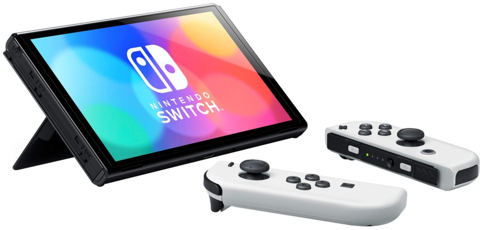 Игровая приставка Nintendo Switch OLED 64 ГБ, белый (Япония JP), купить в  Москве, цены в интернет-магазинах на Мегамаркет