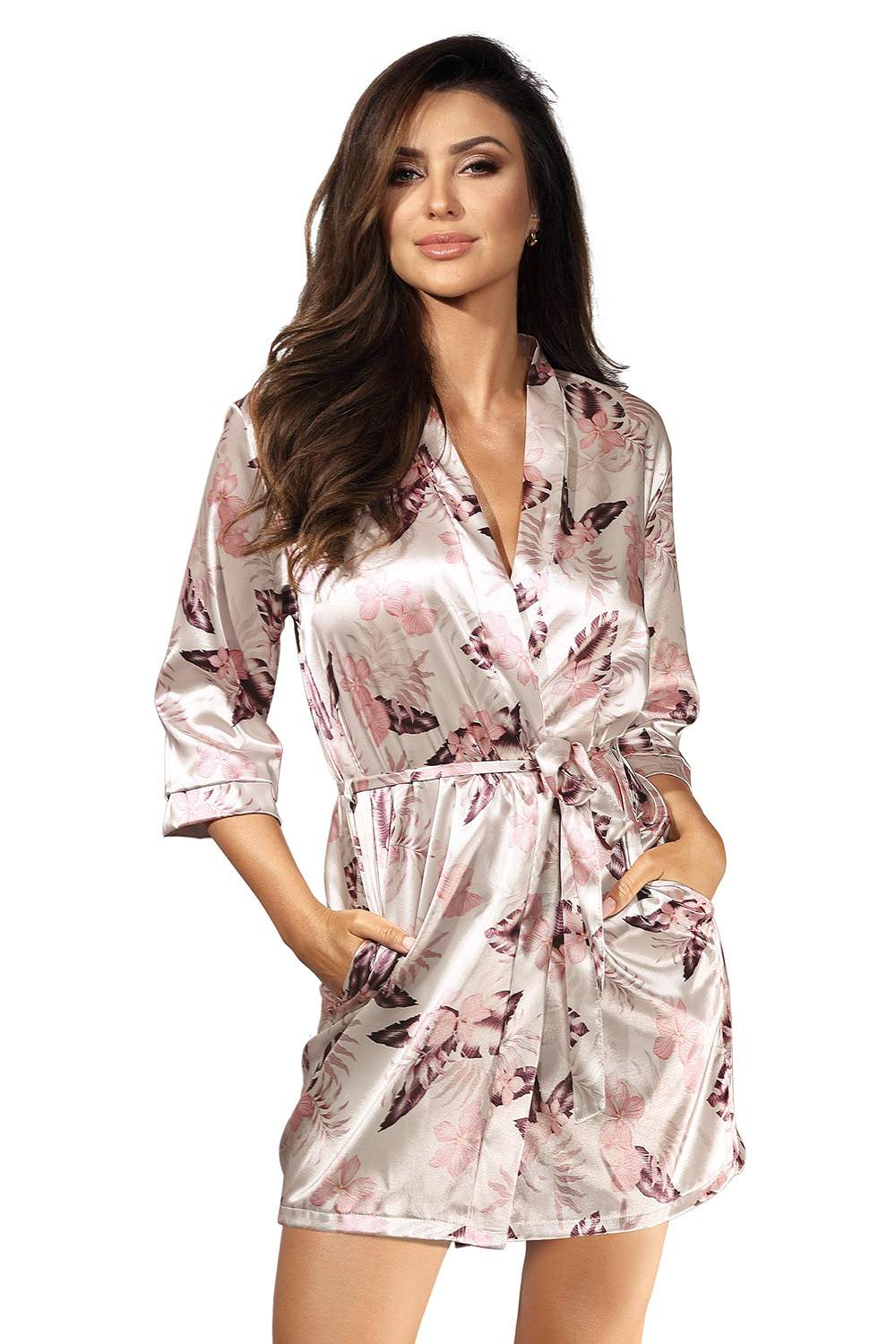 Домашний халат женский Donna Katie1 розовый XL
