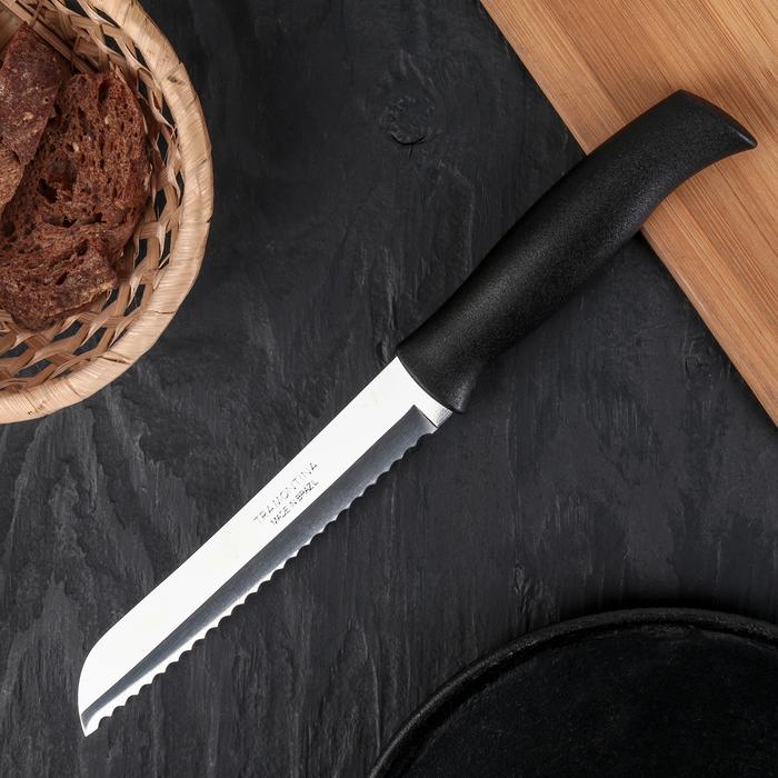 Нож кухонный для хлеба Athus, лезвие 17,5 см, сталь AISI 420 - купить в Москве, цены на Мегамаркет