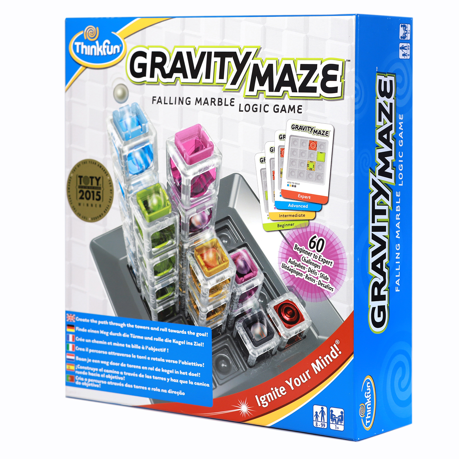 Настольная логическая игра-головоломка Thinkfun Гравитационный 3D-лабиринт  Gravity Maze – купить в Москве, цены в интернет-магазинах на Мегамаркет