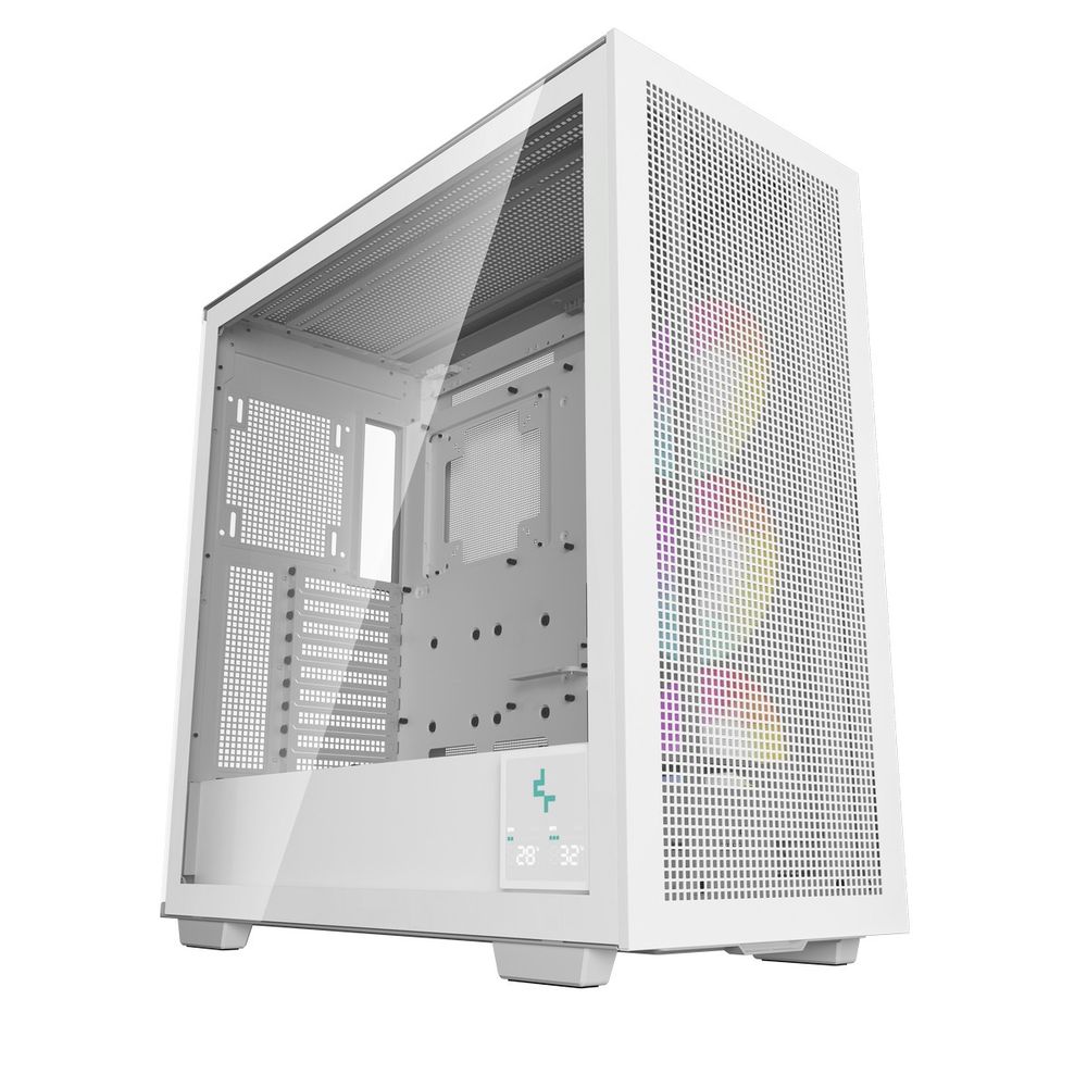 Корпус компьютерный Deepcool (R-MORPHEUS-WHAPA1-G-1) белый – купить в Москве, цены в интернет-магазинах на Мегамаркет