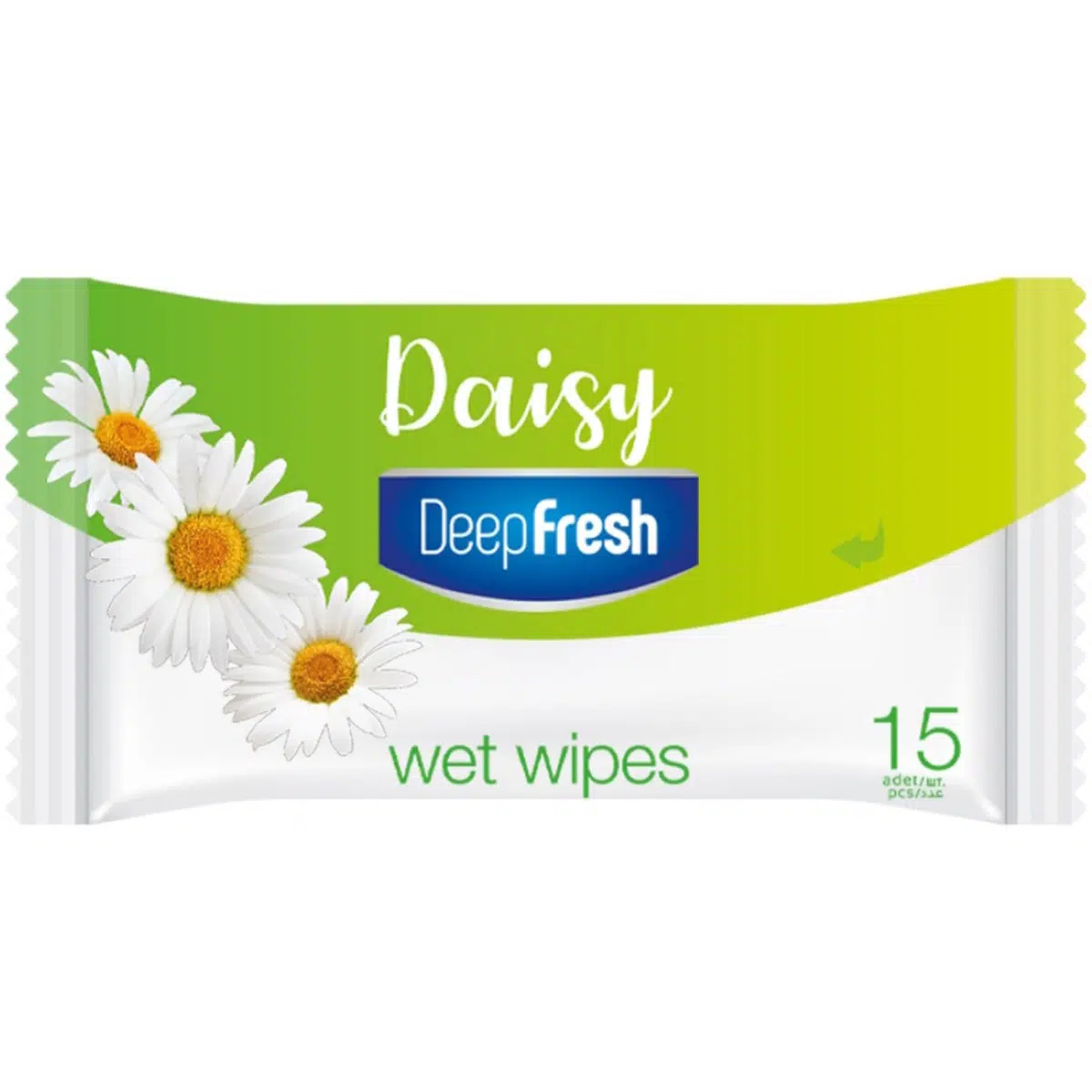 Купить салфетки влажные Deep Fresh Daisy 15 шт., цены на Мегамаркет | Артикул: 100059468516