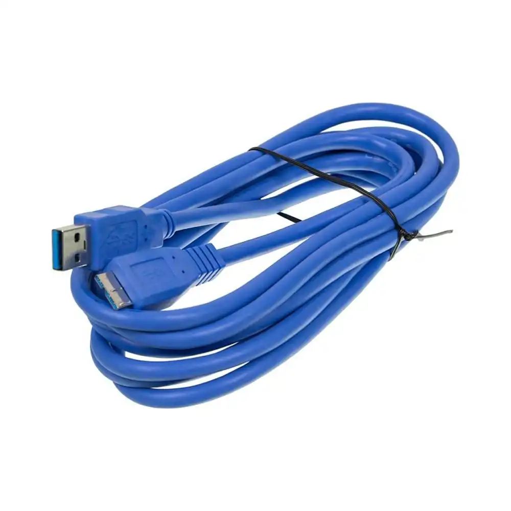 Кабель Ningbo micro USB B (m) USB A(m) 3м синий, купить в Москве, цены в интернет-магазинах на Мегамаркет