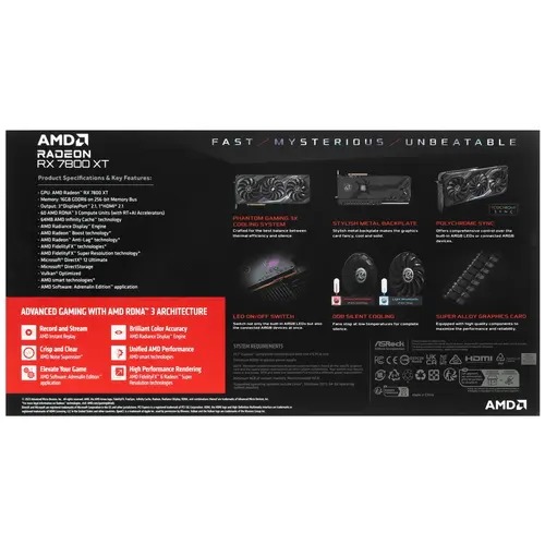Asrock amd radeon rx 7700