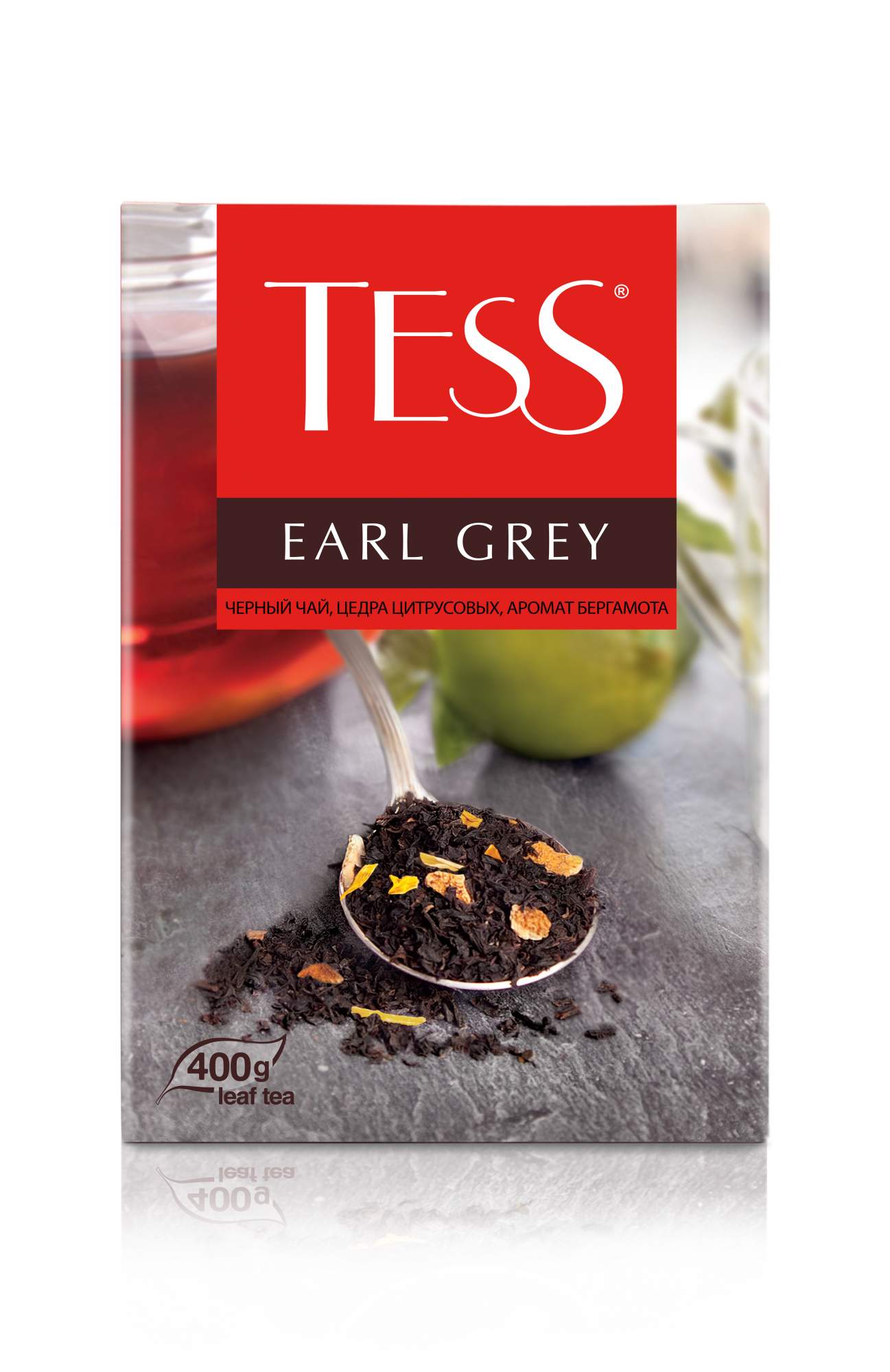 Чай чёрный Tess Earl Grey, листовой, 400 г - купить в Мегамаркет Омск, цена на Мегамаркет