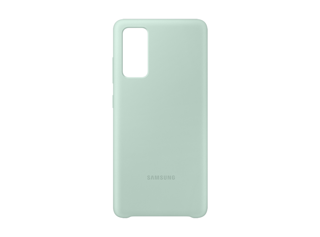 Чехол Samsung Silicone Cover для Galaxy S20 FE Mint (EF-PG780TMEGRU)